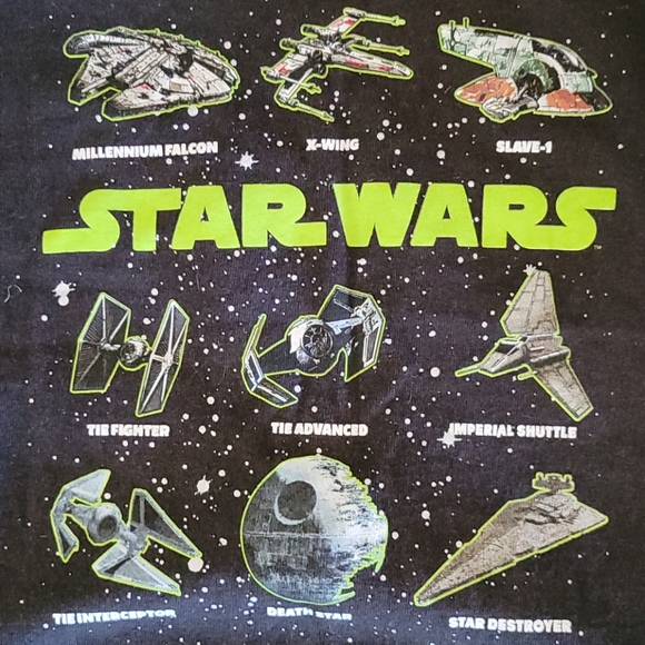 Star Wars Graphic T Tee Shirt boys Small 6 7 - Picture 1 of 3